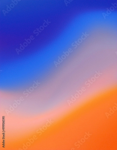 Abstract Gradient Background in Blue, Green, and Yellow