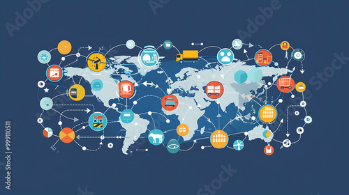 Online Shipping Concept with Fast and Reliable Delivery