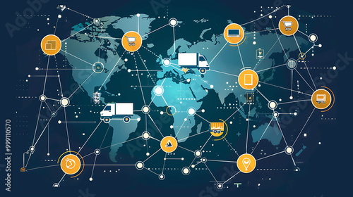 Online Shipping Concept with Fast and Reliable Delivery