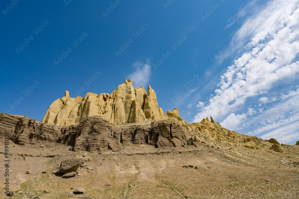 Fototapeta premium カザフスタンのアクタウのシェールカラ・マウンテン