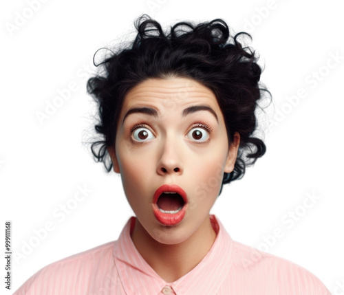 PNG Idian woman surprised face portrait photography adult. photo