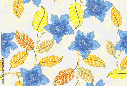 Indonesian batik motifs with very distinctive patterns. exclusive backgrounds. Vector Eps 10
