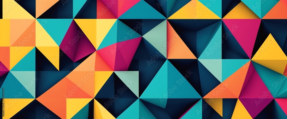 abstract geometric pattern with vibrant colors abstract geometric pattern with vibrant colors