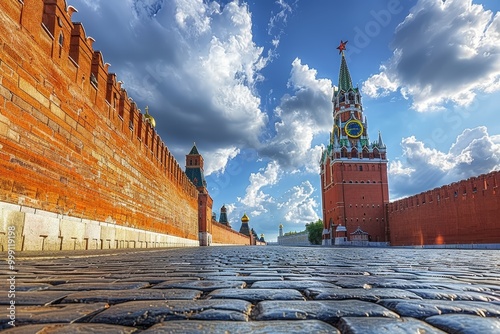 Explore moscow  iconic sights including the kremlin, spasskaya tower, and red square tours photo