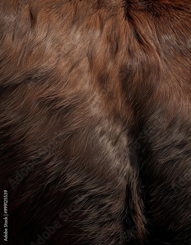 Close-up of brown fur