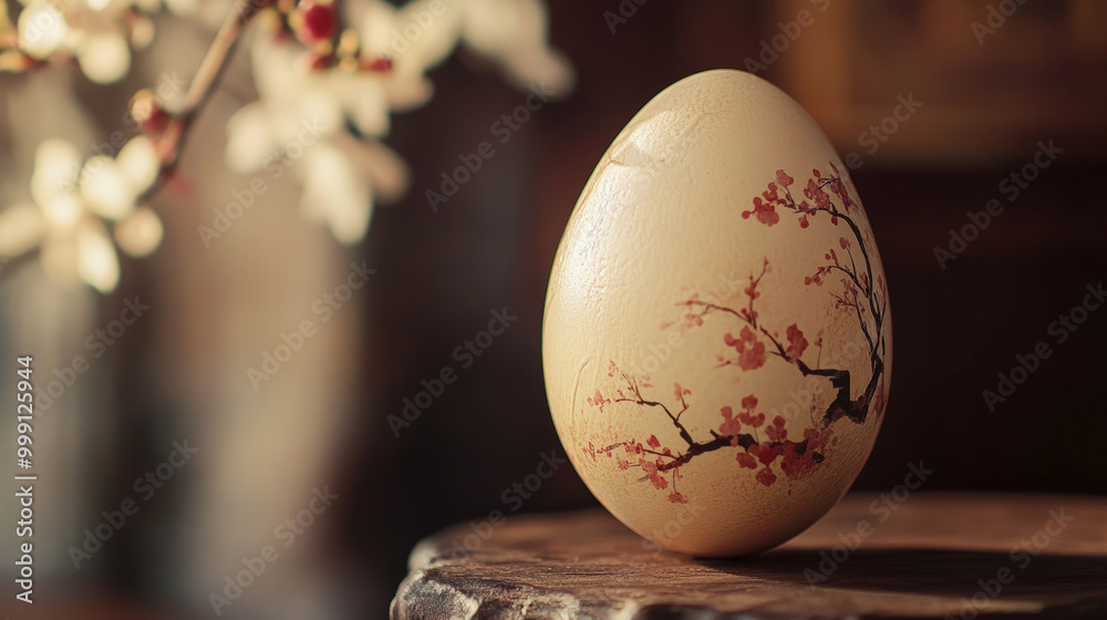 Write about an egg that symbolizes rebirth in a particular culture. 