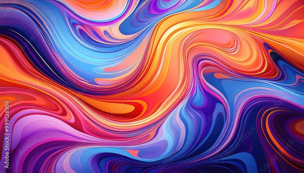 Abstract swirl of colors Abstract swirl of colors