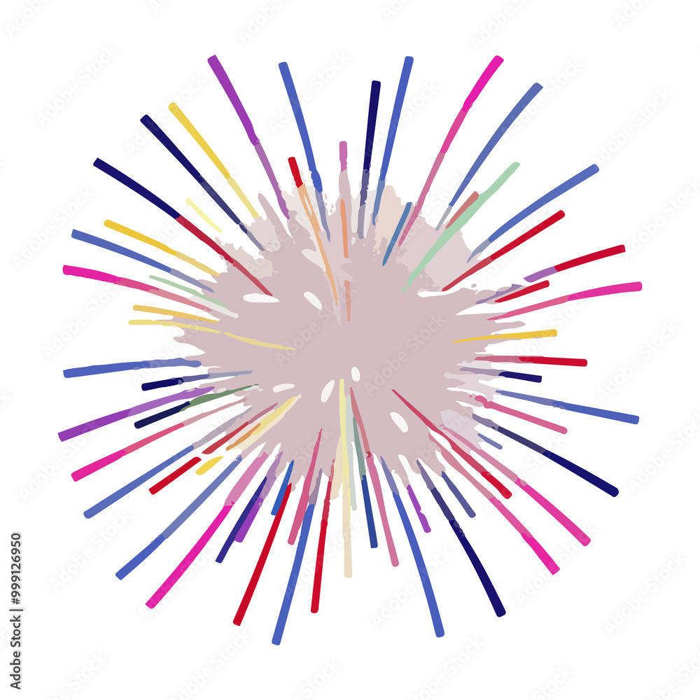 PNG firework element, transparent background PNG firework element, transparent background