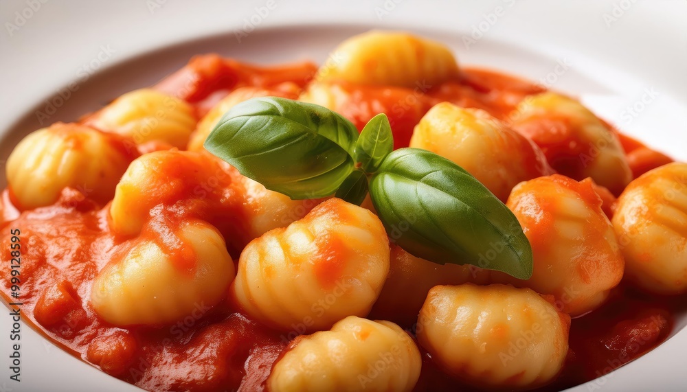 Gnocchi with tomato sauce Gnocchi with tomato sauce