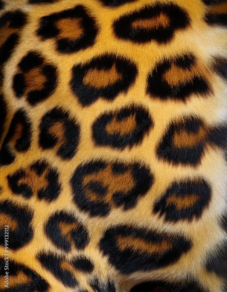 Close-up of leopard fur Close-up of leopard fur
