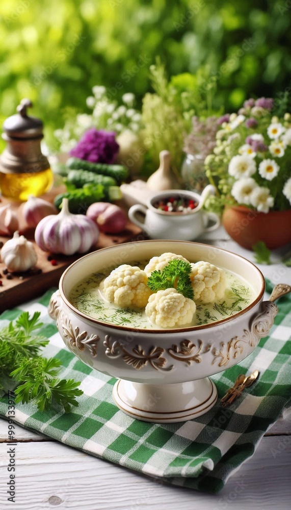 Blumenkohlsuppe Blumenkohlsuppe