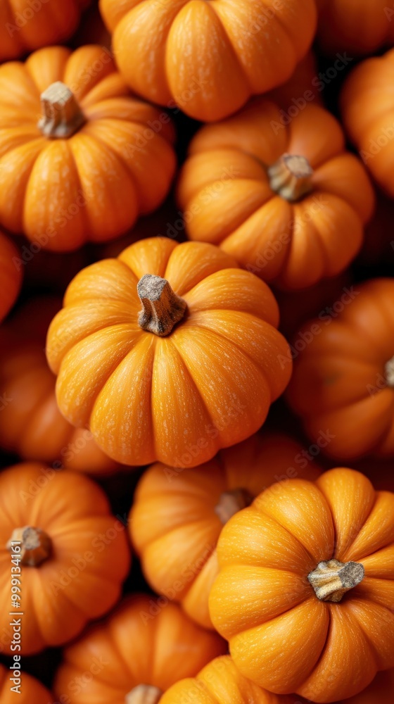 Mini pumpkins piled in a rustic autumn pumpkin patch Mini pumpkins piled in a rustic autumn pumpkin patch