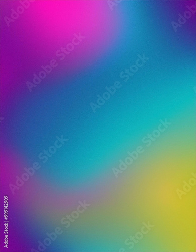 Abstract Gradient Background with Blue, Green, and Purple Colors