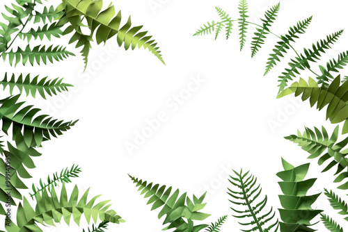 PNG Plant green leaf fern.