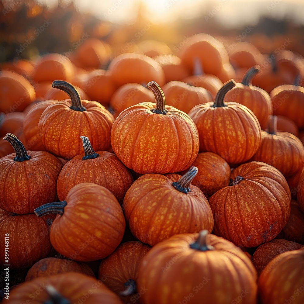 Rustic Autumn Pumpkin Patch with Mini Pumpkins Rustic Autumn Pumpkin Patch with Mini Pumpkins