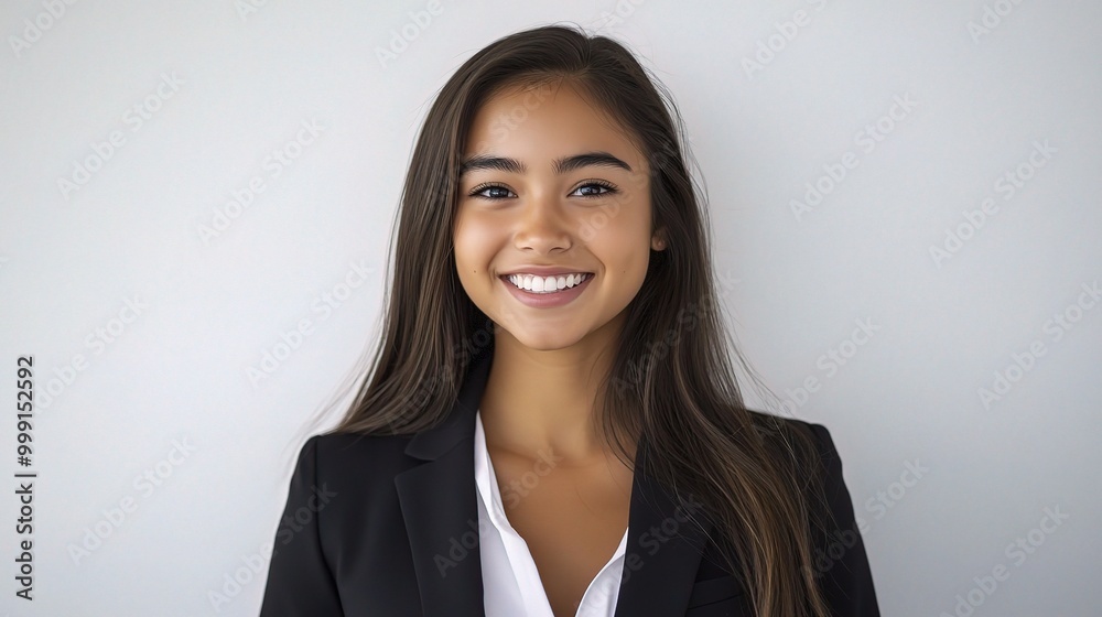 Confident Businesswoman in Professional Attire Confident Businesswoman in Professional Attire