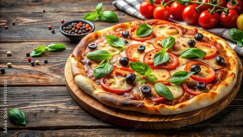 Delicious pizza with melted cheese and toppings, pizza, cheese, melted, toppings, tasty, Italian, cuisine, food, savory Delicious pizza with melted cheese and toppings, pizza, cheese, melted, toppings, tasty, Italian, cuisine, food, savory