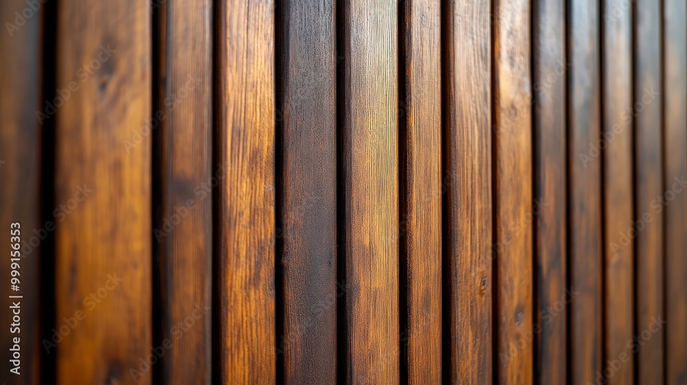 Sleek Wooden Wall with Vertical Slats for Modern Interiors Sleek Wooden Wall with Vertical Slats for Modern Interiors