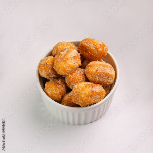 Fotografia Porção de mini churros