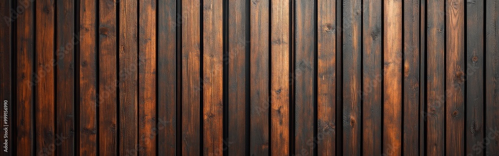 Sleek Wooden Wall with Vertical Slats for Modern Interiors Sleek Wooden Wall with Vertical Slats for Modern Interiors