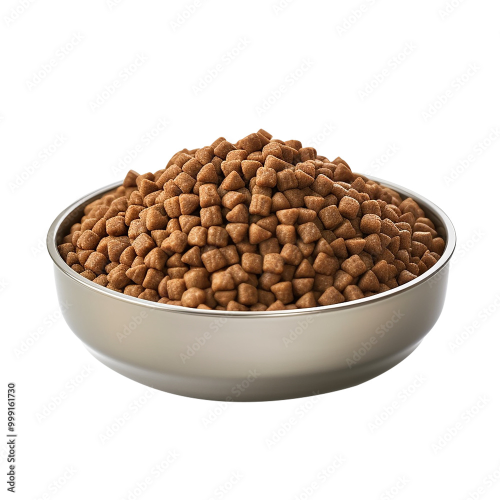bowl of pet food on transparent background bowl of pet food on transparent background