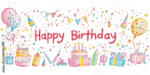 Happy Birthday Celebration.