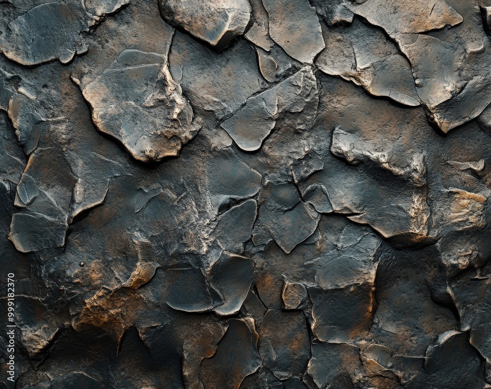 Textured rock surface with cracks and fractures Textured rock surface with cracks and fractures