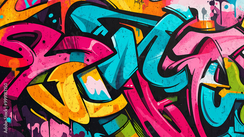 Wallpaper Mural Graffiti tag texture isolated spray. graffiti. illustration. Graffiti Tags. Illustration Torontodigital.ca
