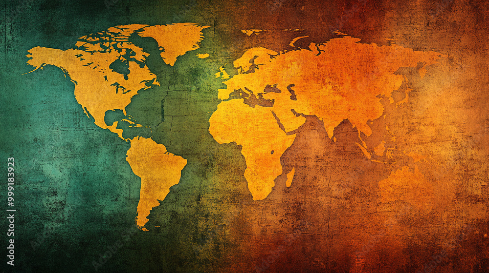 Fototapeta premium global network, featuring interconnected nodes and pathways. The empty space invites interpretation, symbolizing potential, growth, and the vast possibilities of connection