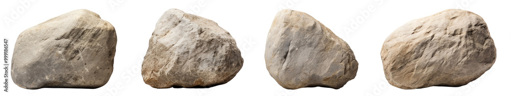 Rock png cut out element set Rock png cut out element set