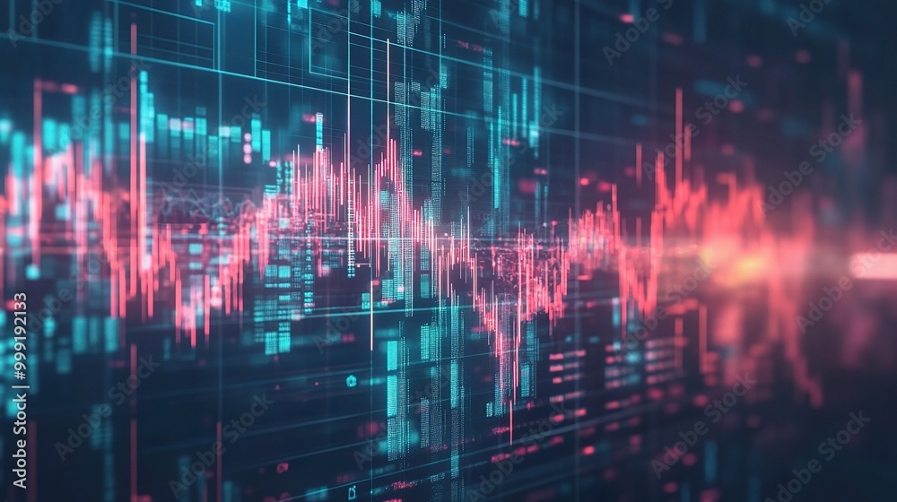 Abstract Data Visualization with Digital Elements