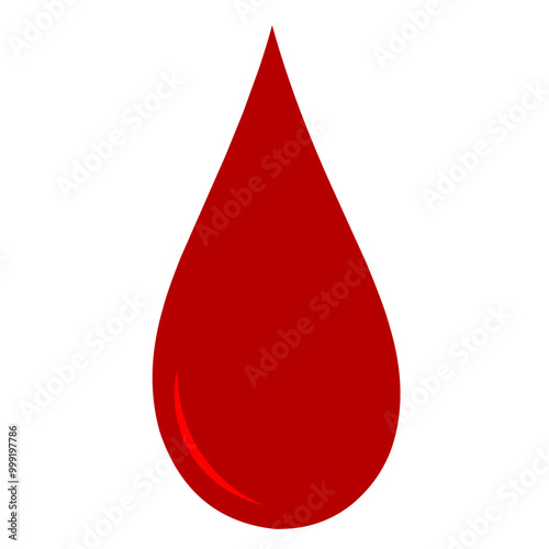 Red Blood Illustration photo