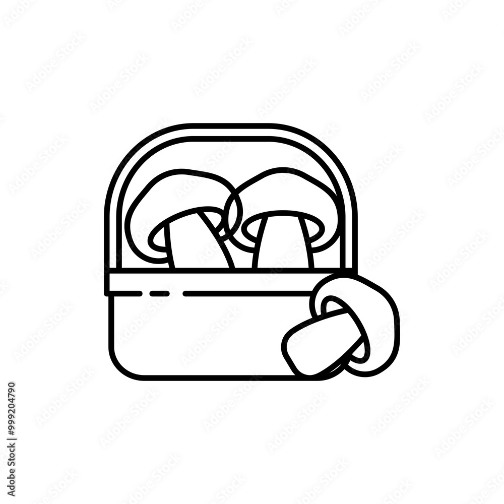 icon Basket with mushrooms.autumn theme icon.perfect for web design, mobile, print, etc. isolated on white background
icon Basket with mushrooms.autumn theme icon.perfect for web design, mobile, print, etc. isolated on white background