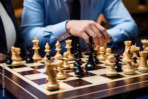 Wallpaper Mural Strategic Chess Leadership for Competitive Board Game Mastery Torontodigital.ca