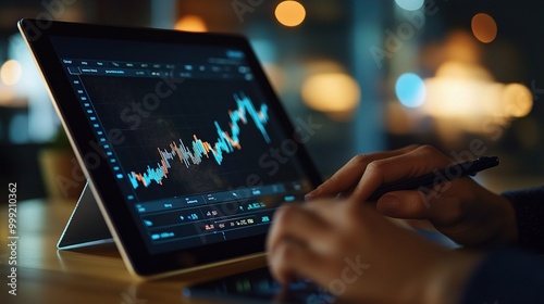 Data Analysis on Tablet with Graphs and Charts