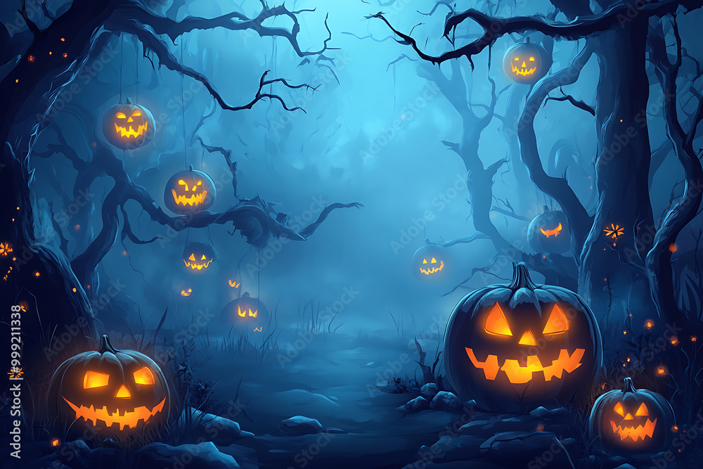 halloween jack o lantern festive illustration halloween jack o lantern festive illustration