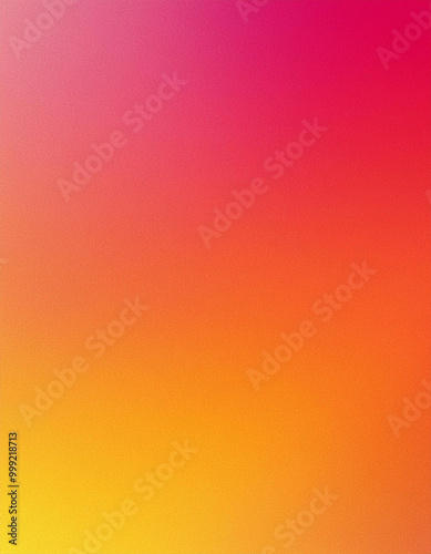 Abstract Gradient Background with Pink, Orange and Yellow Colors