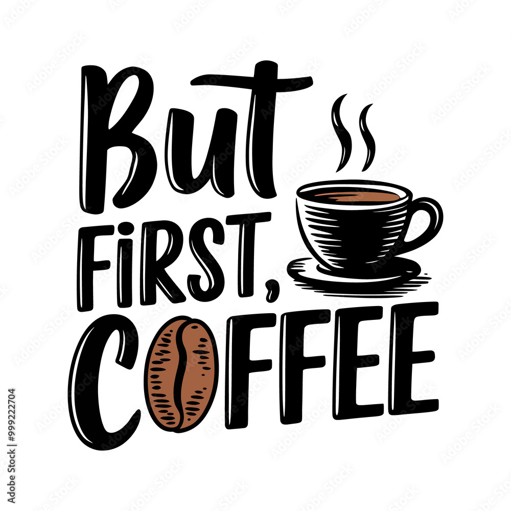 typography coffee t-shirt design typography coffee t-shirt design