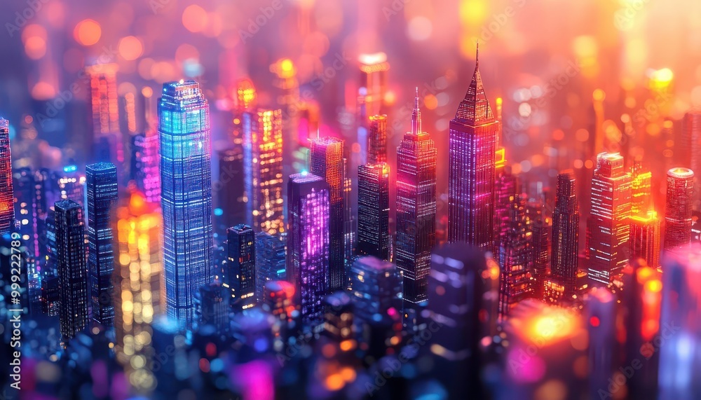 City break getaway with a skyline view of skyscrapers, urban environment, sharp focus, bright lighting, vibrant colors City break getaway with a skyline view of skyscrapers, urban environment, sharp focus, bright lighting, vibrant colors