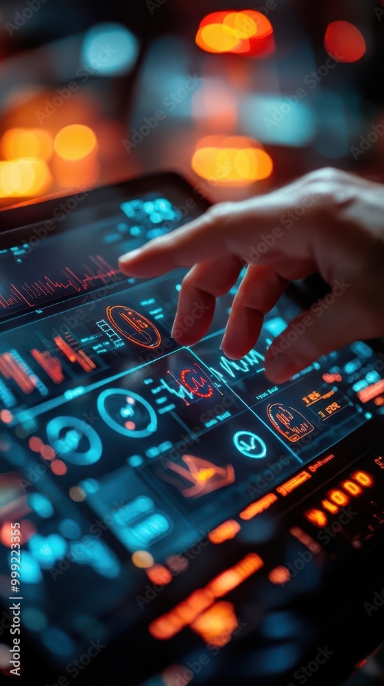 Digital health tools being used to monitor fitness and nutrition, tech-savvy environment, sharp focus, bright lighting Digital health tools being used to monitor fitness and nutrition, tech-savvy environment, sharp focus, bright lighting