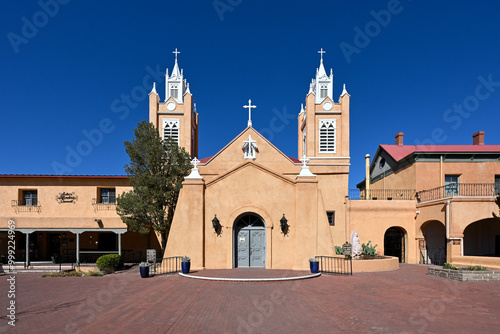 Obraz na płótnie San Felipe de Neri Church - Albuquerque, New Mexico w salonie