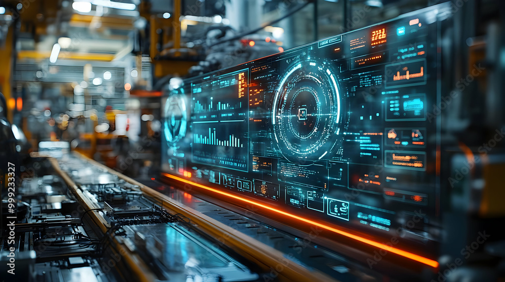 Factory Automation with Advanced Digital Displays Factory Automation with Advanced Digital Displays