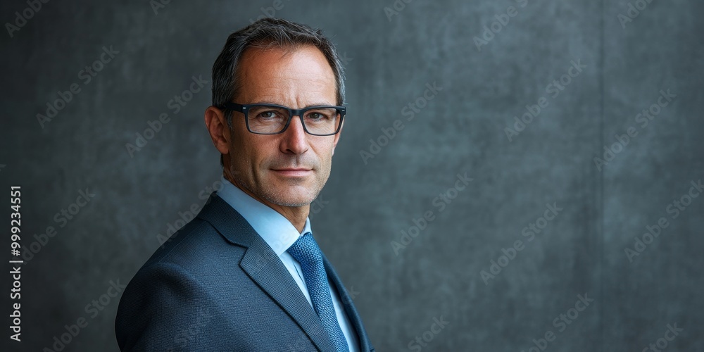 High-profile executive portrait with a CEO in a tailored suit against a corporate background, highlighting professionalism and executive presence. High-profile executive portrait with a CEO in a tailored suit against a corporate background, highlighting professionalism and executive presence.