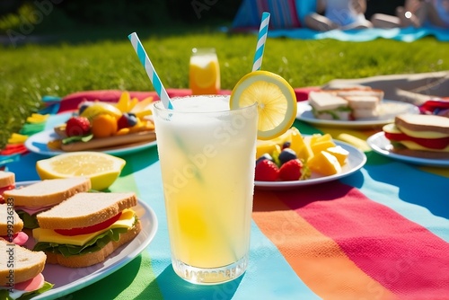 Picnic Paradise Frozen Lemonade and Summer Treats Galore photo