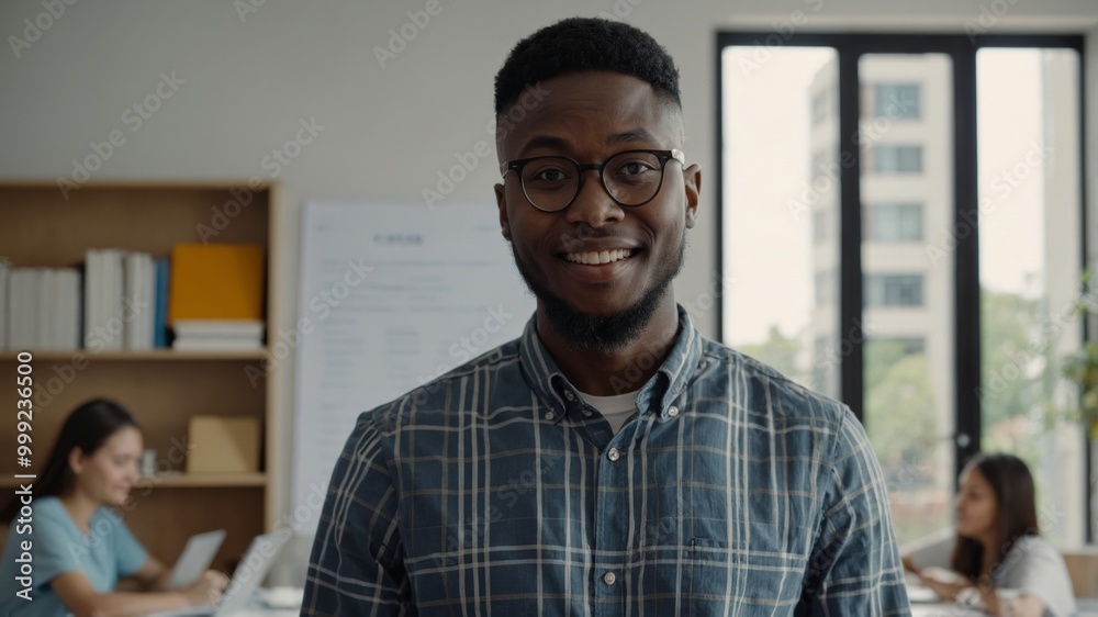 African head of the department is satisfied African head of the department is satisfied