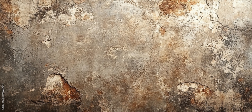 Old decay stain concrete wall texture background. Generative AI technology.
Old decay stain concrete wall texture background. Generative AI technology.