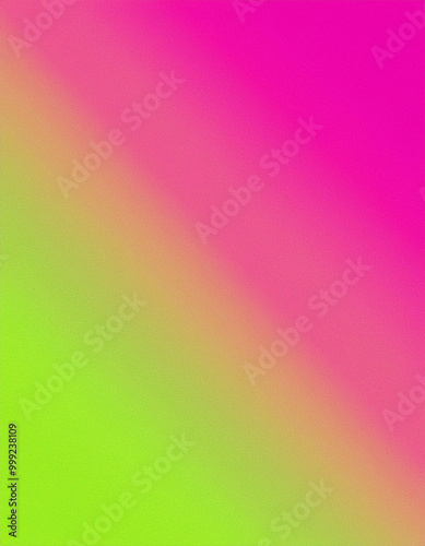 Abstract Gradient Background in Green, Orange, and Pink