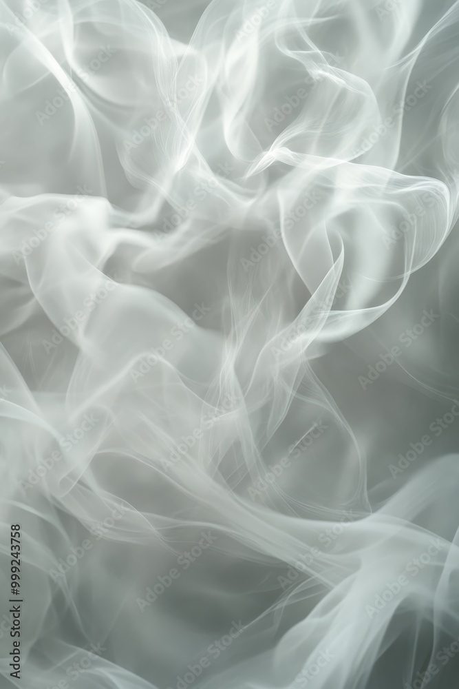 Soft Grey Minimal Background with Ethereal Texture