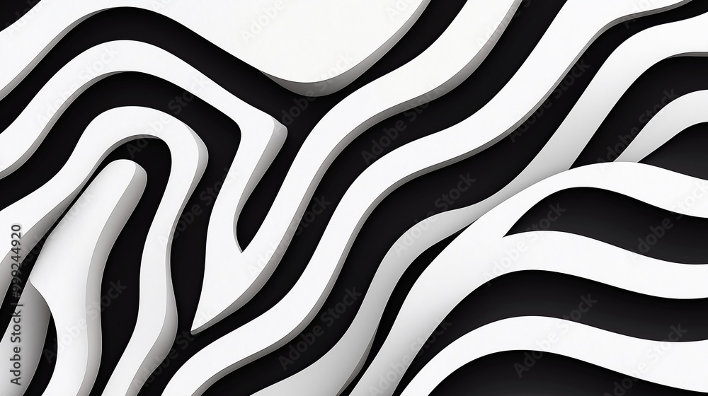 Black parallel lines with varying angles, white background Black parallel lines with varying angles, white background