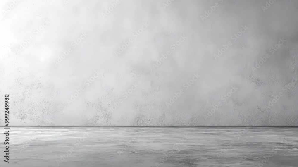 Abstract White Concrete Wall and Floor Background Abstract White Concrete Wall and Floor Background
